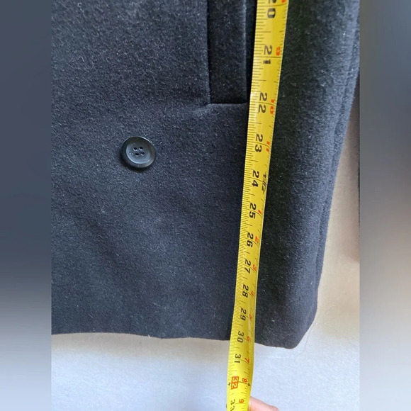 Kenneth Cole double breasted wool blend jacket Sz S - Picture 12 of 13